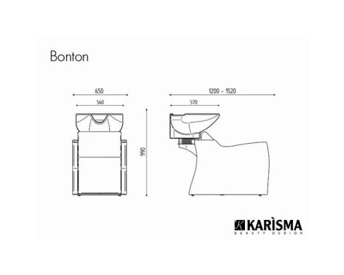 Мойка парикмахерская BONTON RELAX